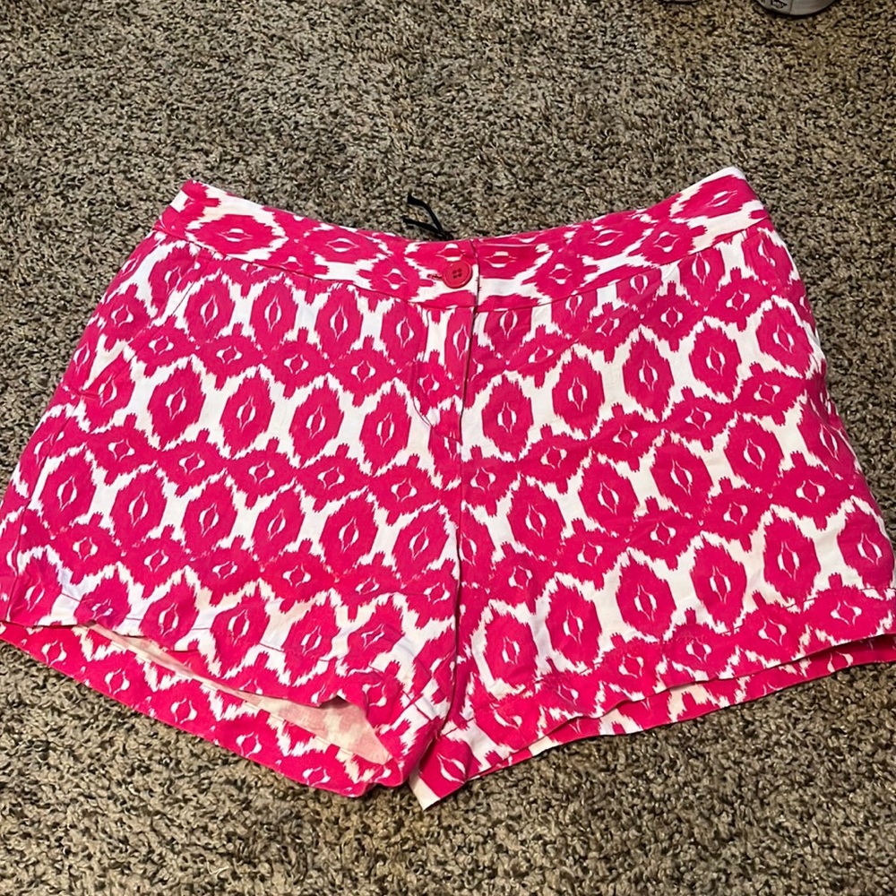 Madison Hot Pink Ikat Shorts